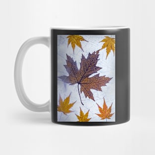 Acer Leaves in Ice Mug